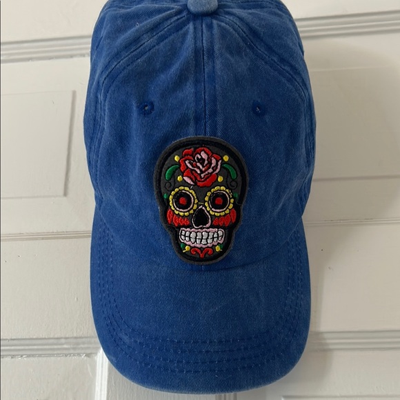 Accessories - Blue Calavera Hat